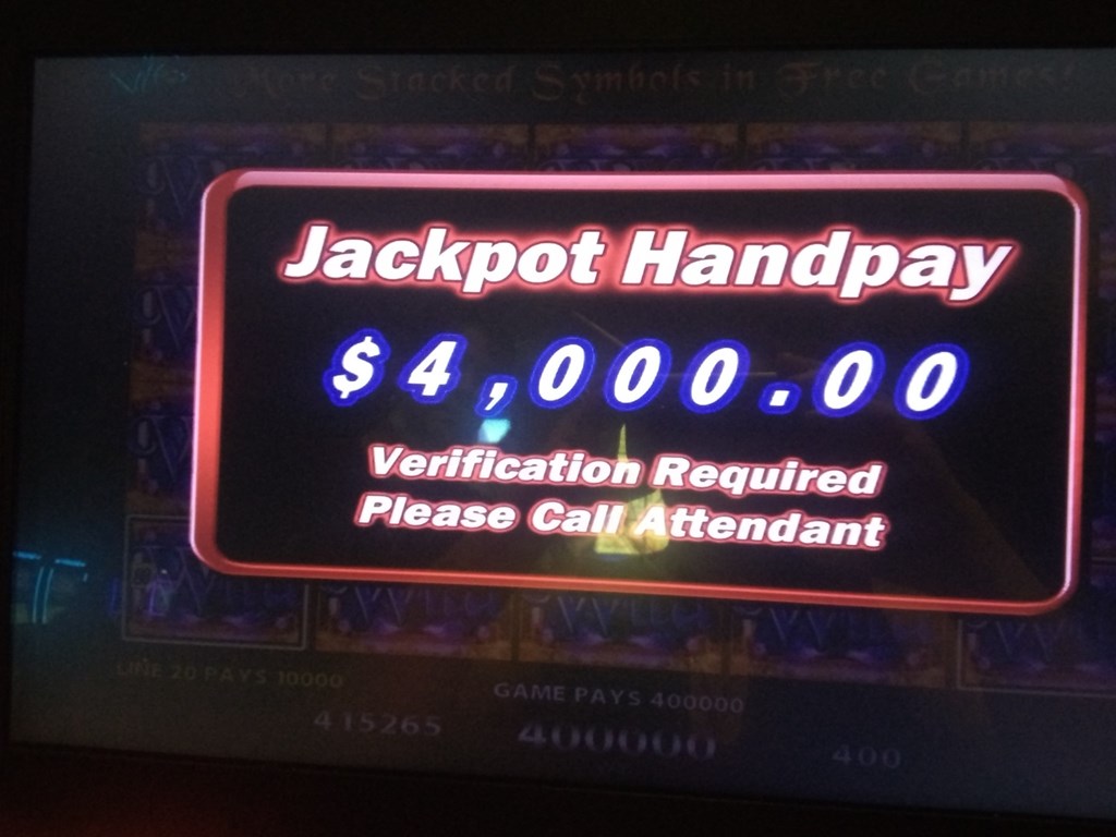 I just hit the jackpot at Muckleshoot Casino in Auburn,Wa Post Image
