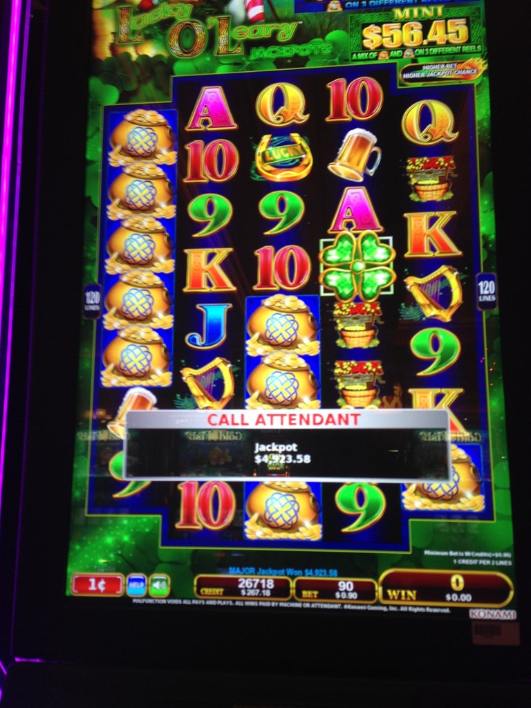 Thunder valley casino. lucky 0'leary jackpot. I got what ... Post Image
