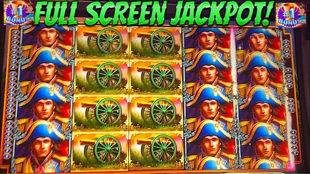 Rare Full Screen Jackpot on Napoleon and Josephine WMS sl... Post Image