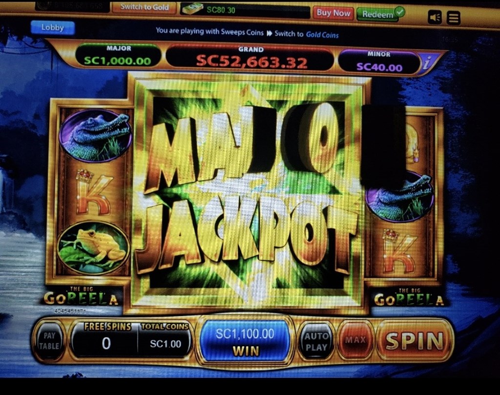 I won $1000.00 twice on chumba online casino... GOREELA $... Post Image
