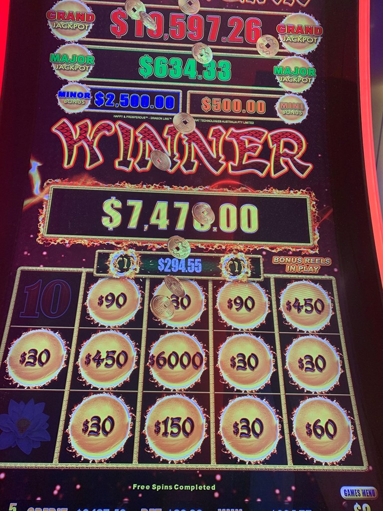 1st hit last week on Meraviglia. Many handpays on these n... Post Image
