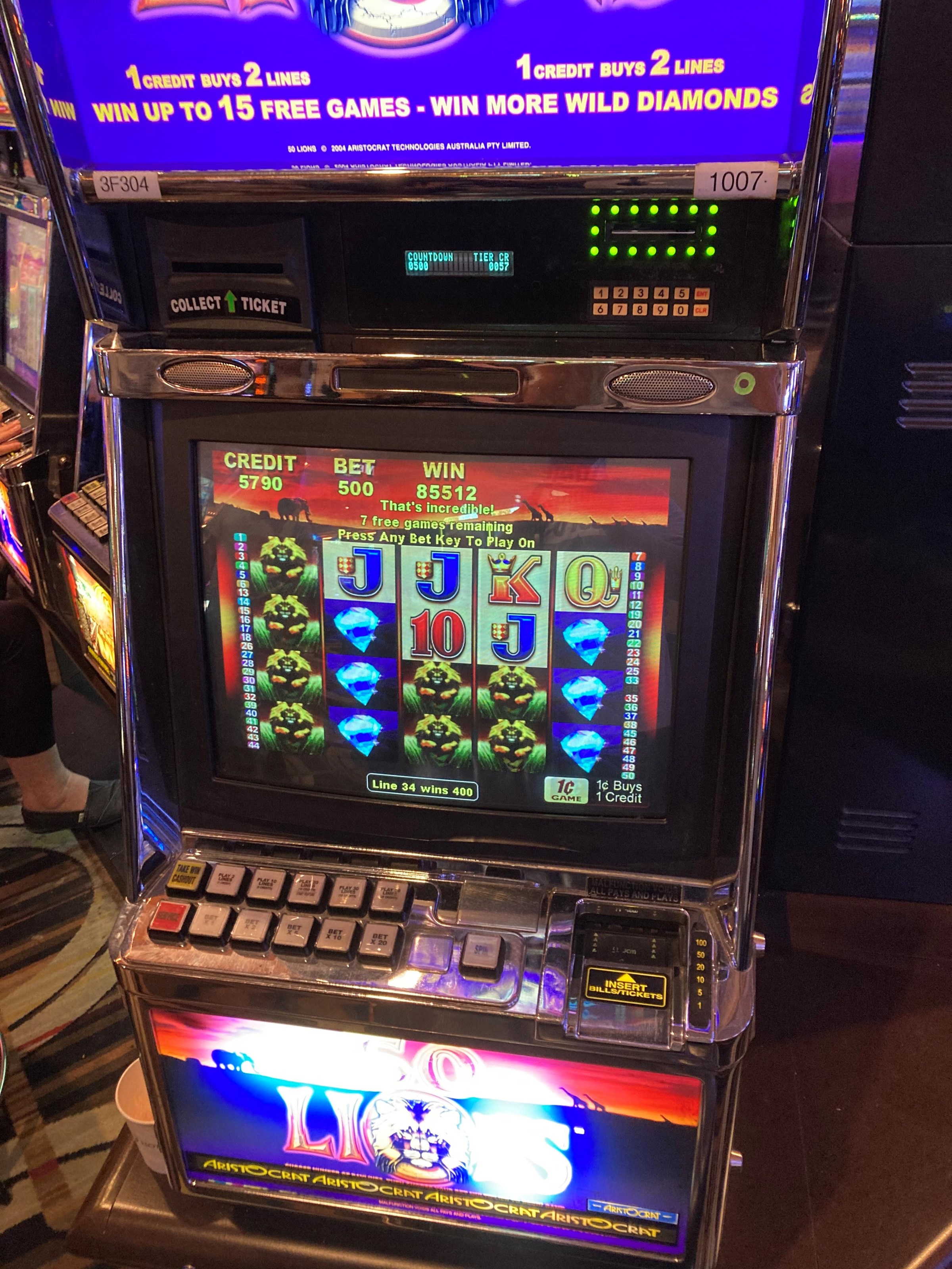 Slot Machines At Horseshoe Casino & Hotel Bossier City Casino