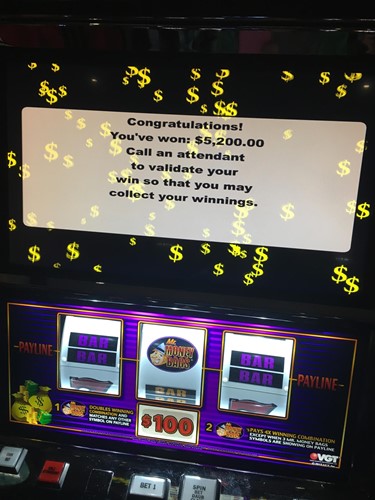 Money Bags $100 Regal Room. Jackpot of $5000 on 2/28/17. ... Post Image
