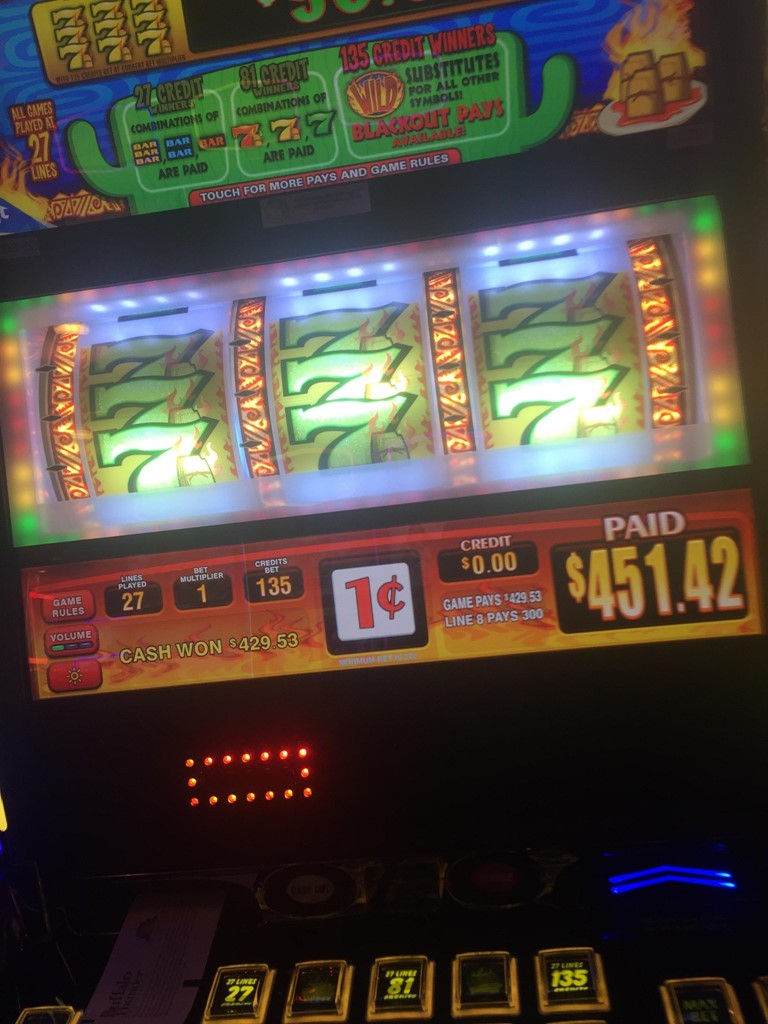 Buffalo thunder with their free play money Post Image