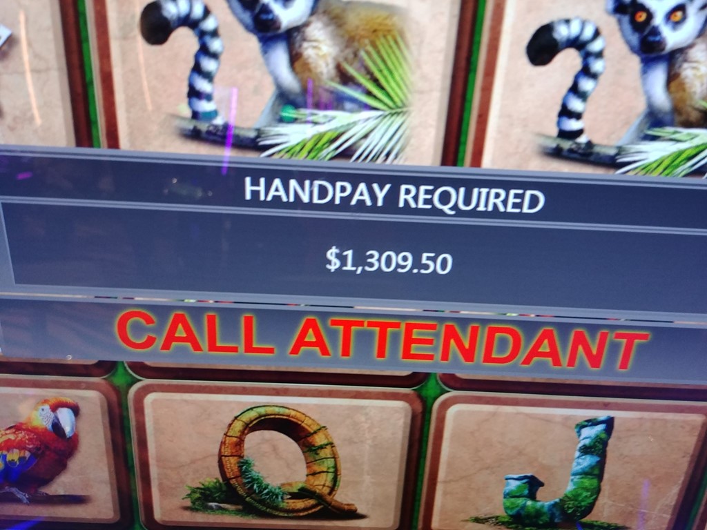Hand pay added to a nice trip! Took away $4,300!! :) Post Image
